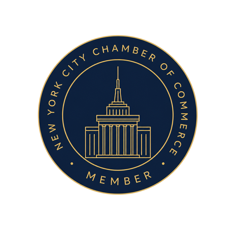 New York City Chamber of Commerce member seal