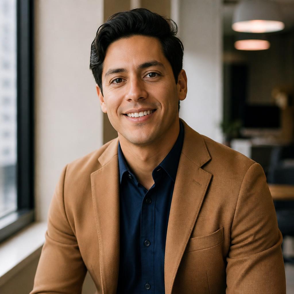 Portrait of Javier J., Director of Sales · Retail technology company